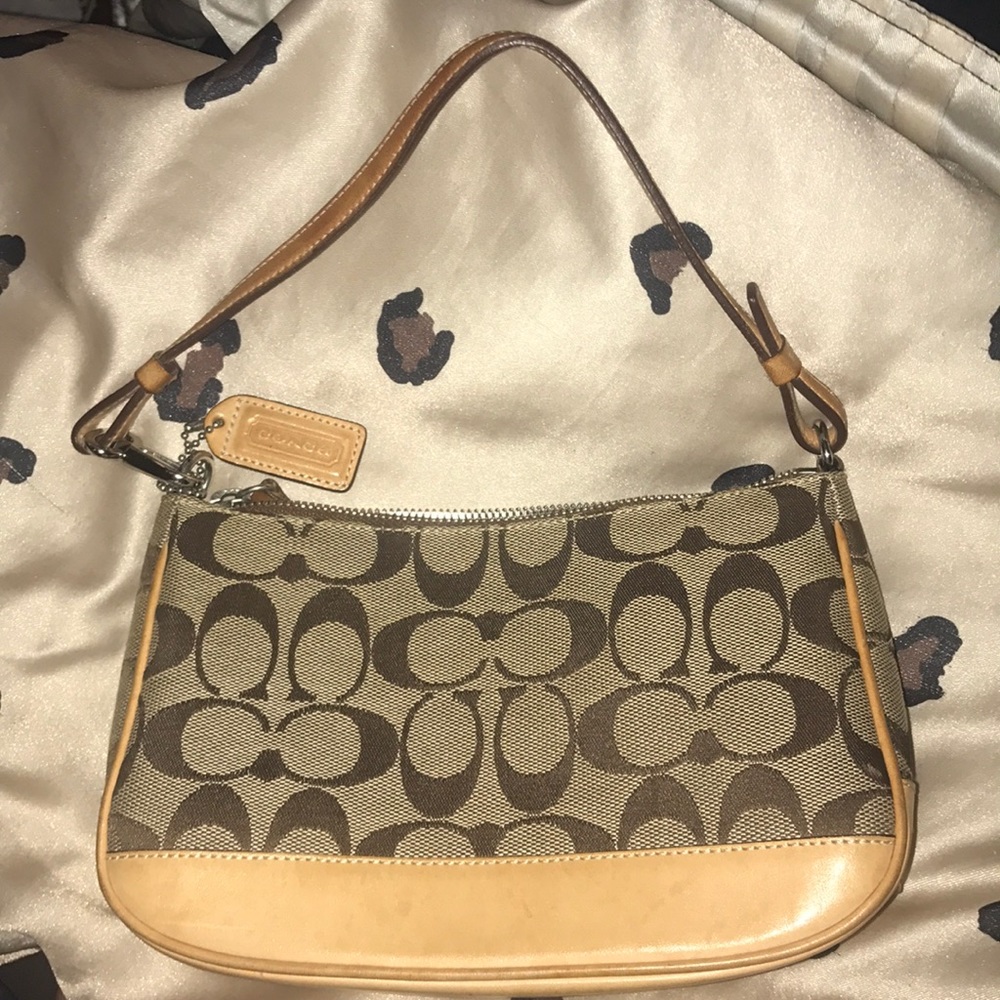 Mini signature VINTAGE STYLE COACH BAG